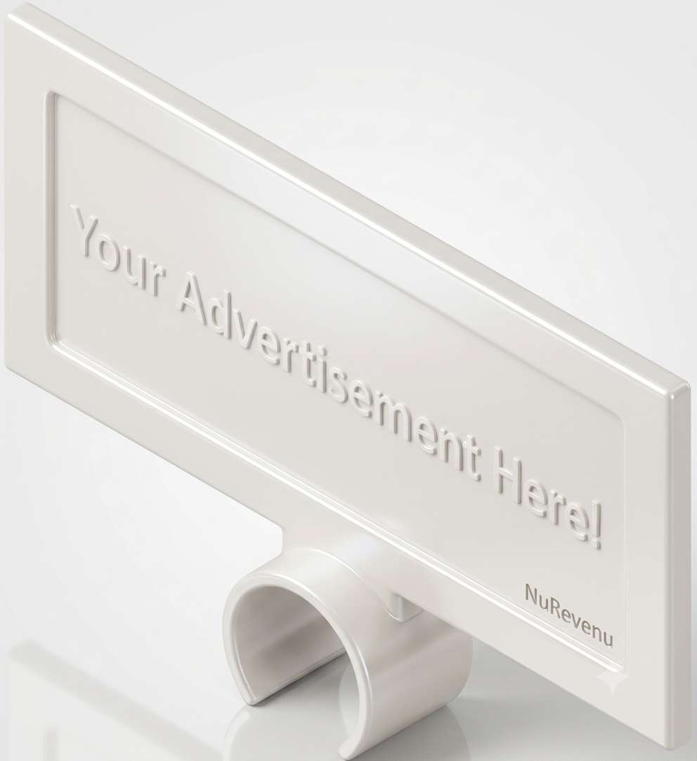 NuRevenu XP — Premium Snap-On Door Handle Advertising Card
